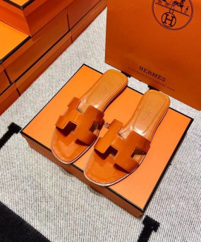 에르메스 올수공 오란 슬리퍼 샌들 페이던트 33